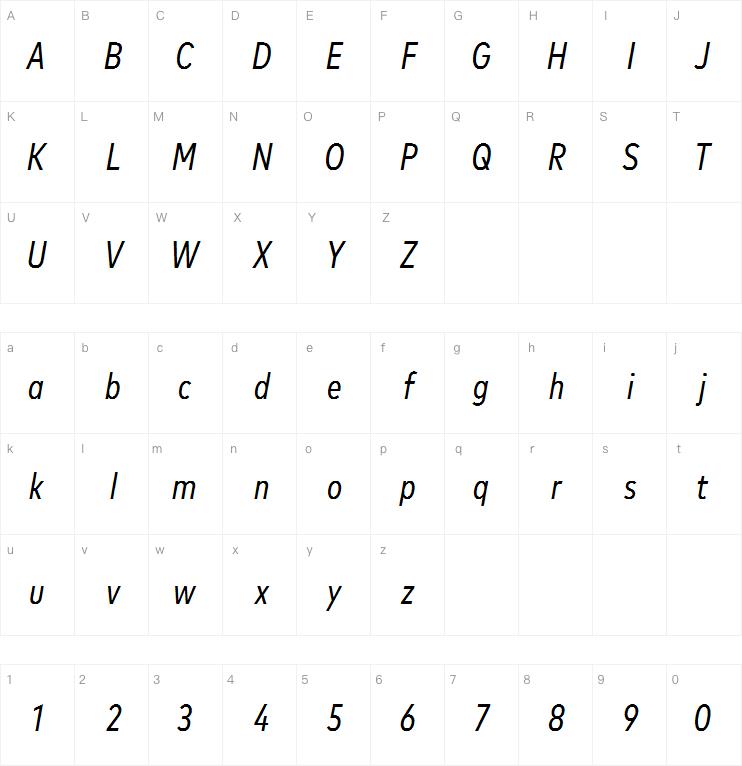 Mark Pro Cond Book Italic