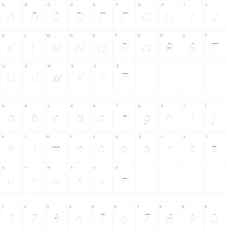 Mark Pro Hairline Italic