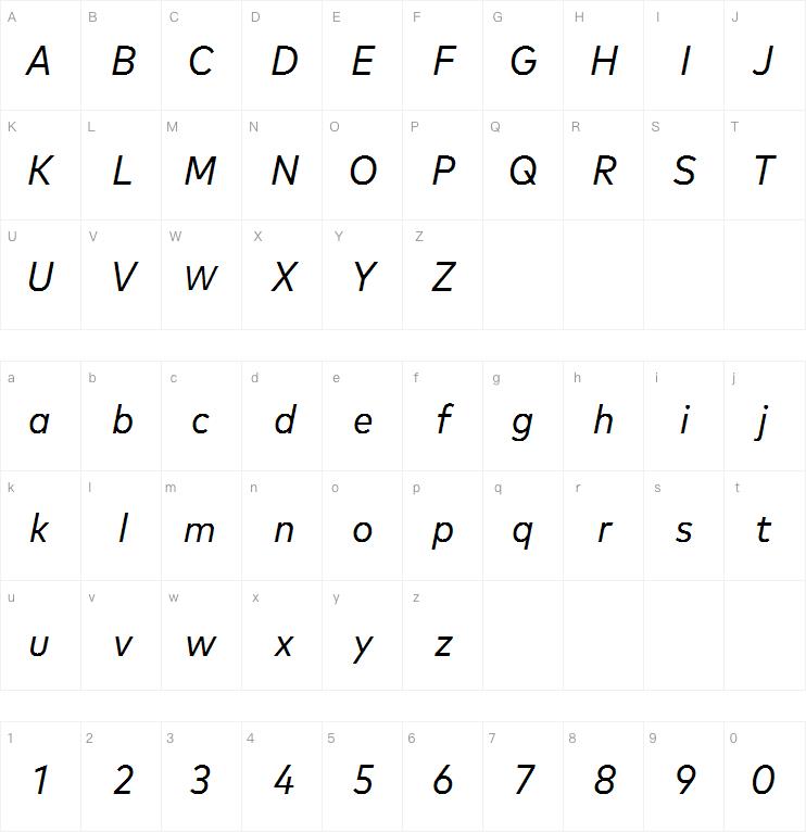 Mark Pro Narrow Book Italic