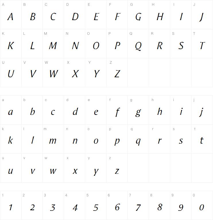 Aeris Title A Pro Italic