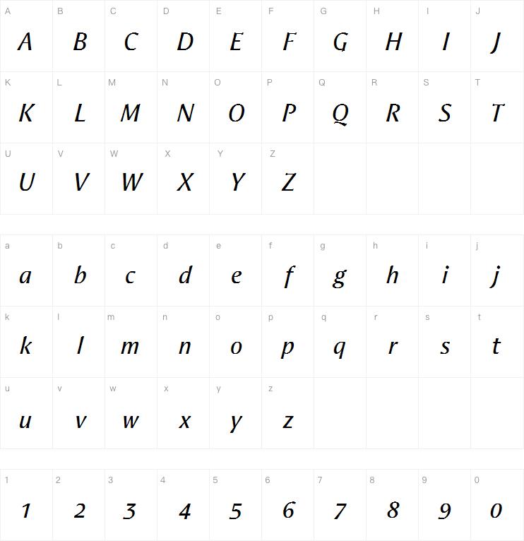 Aeris Title B Pro Italic