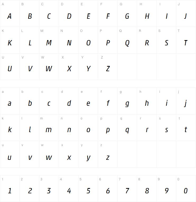 Akko W1G Italic