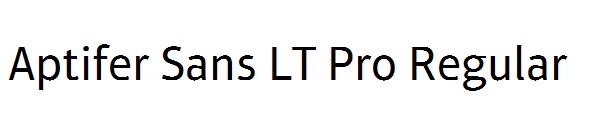 Aptifer Sans LT Pro Regular