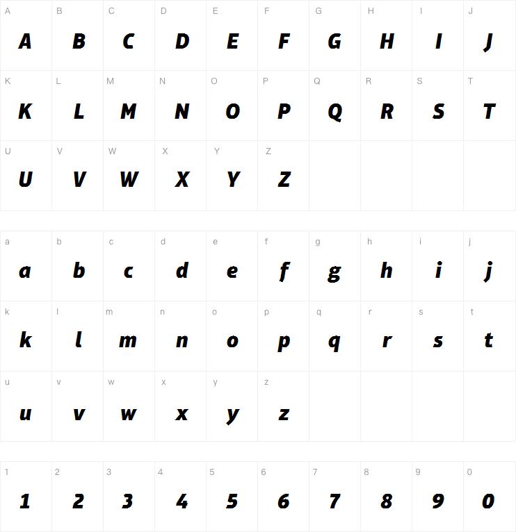 Aptifer Sans LT Pro Black Italic