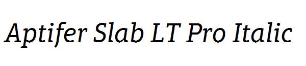 Aptifer Slab LT Pro Italic