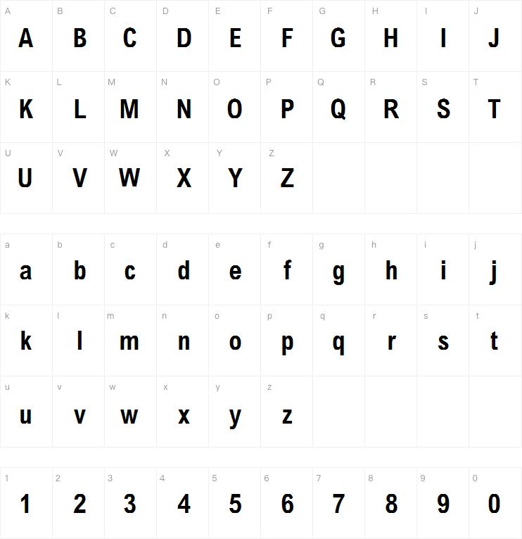 Arial MT Pro Bold Cond