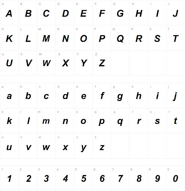 Arial MT Pro Bold Italic