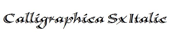 Calligraphica Sx Italic