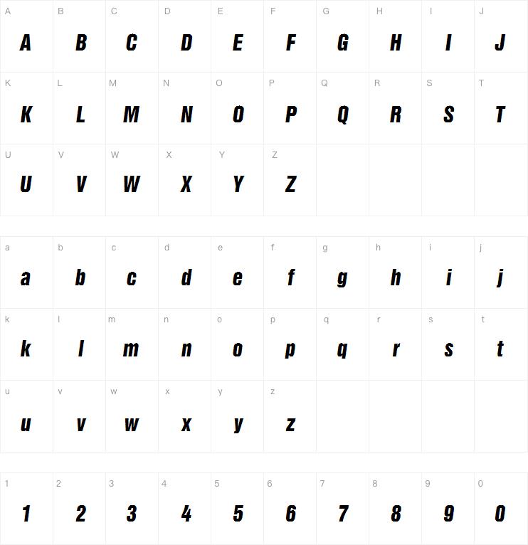 CG Triumvirate Inserat Italic