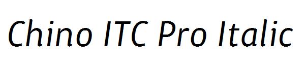 Chino ITC Pro Italic
