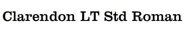 Clarendon LT Std Roman