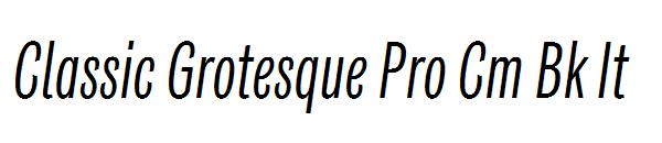 Classic Grotesque Pro Cm Bk It