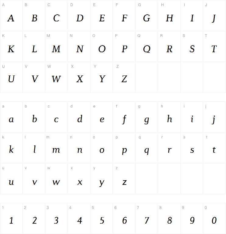 Diverda Serif Pro Italic