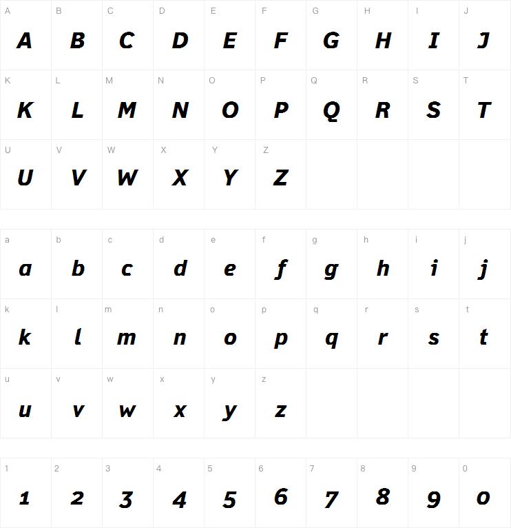 Felbridge Pro ExtraBold Italic