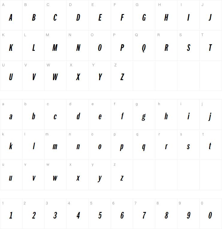 Franklin Compressed ITC Pro Bold