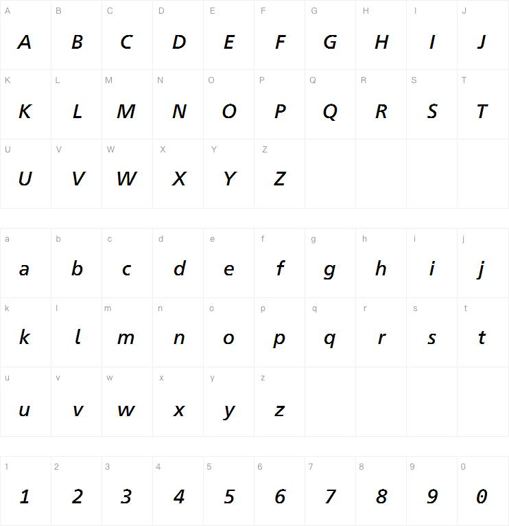 Frutiger Neue 1450 Pro Medium It