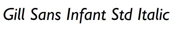 Gill Sans Infant Std Italic