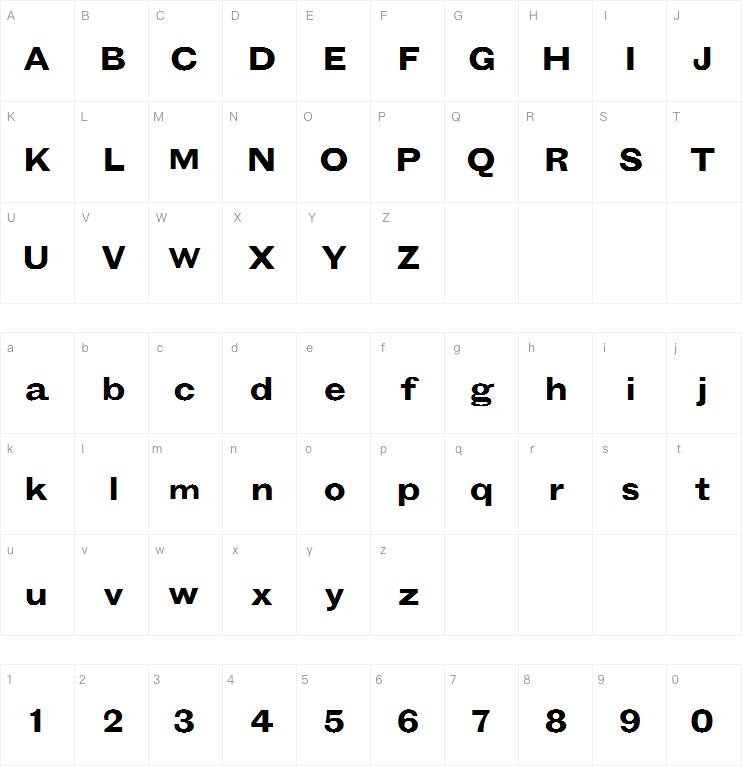 Grotesque MT Std Bold Extended