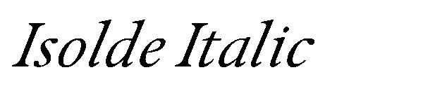 Isolde Italic