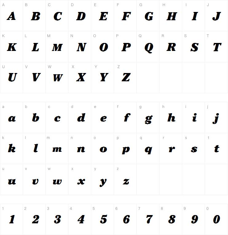 ITC Cheltenham Pro Ultra Italic