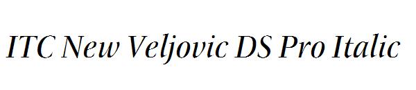 ITC New Veljovic DS Pro Italic