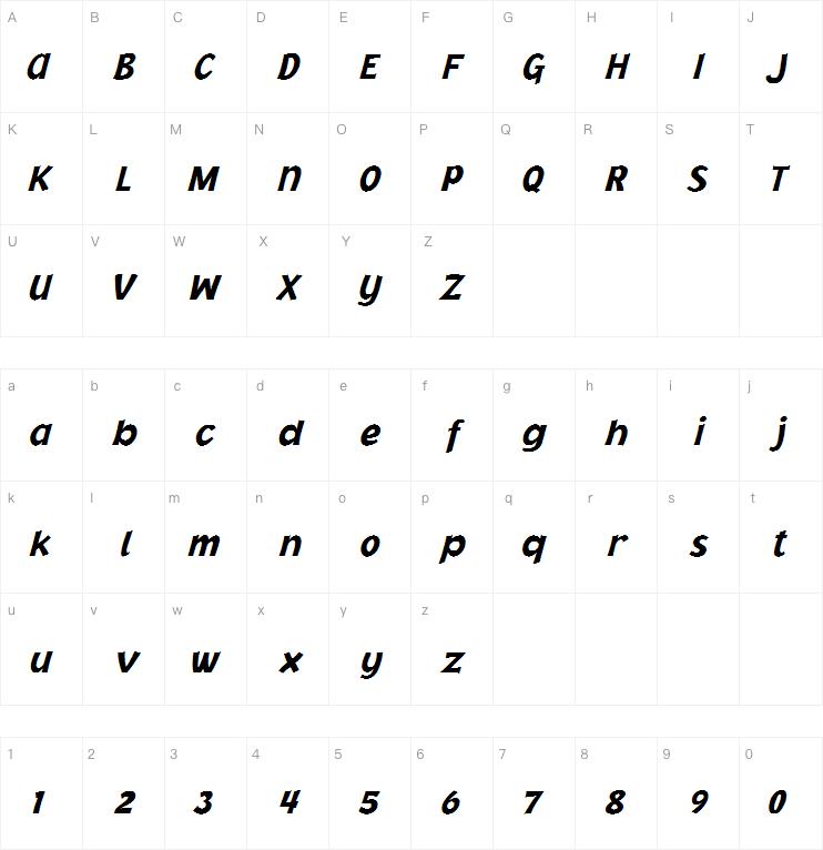 Jacoby Black Italic