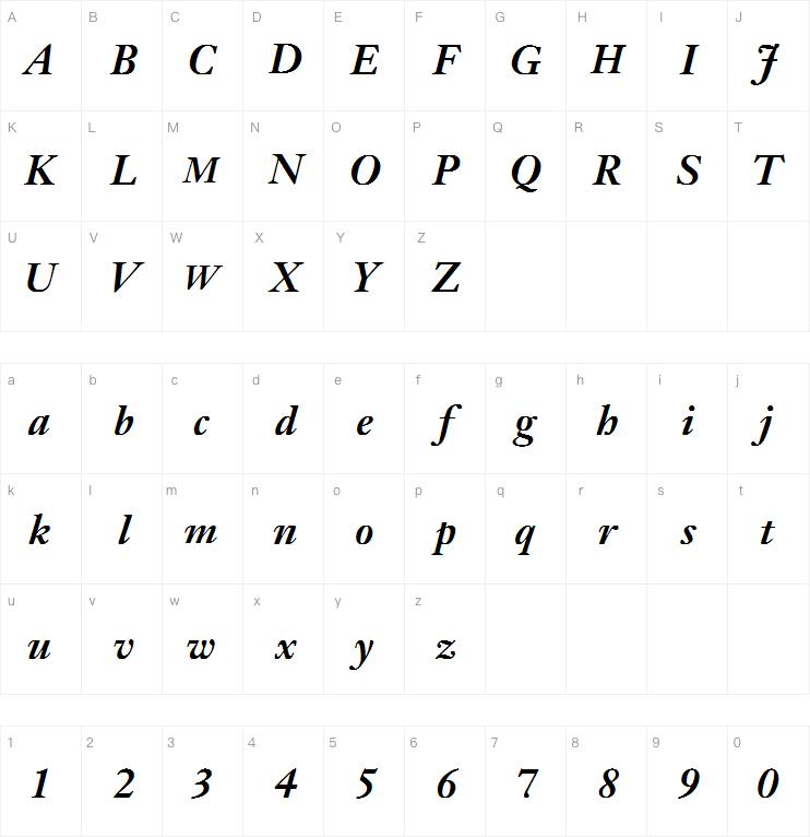 Janson Text LT Pro 76 Bold Italic