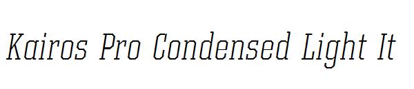 Kairos Pro Condensed Light It