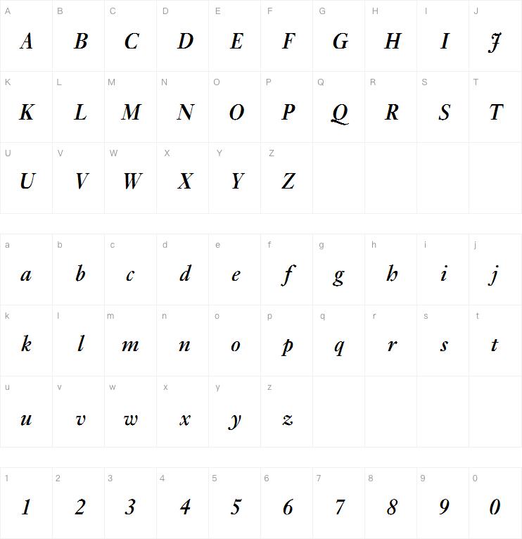 Kis Classico Bold Italic