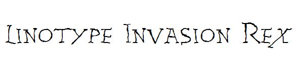 Linotype Invasion Rex