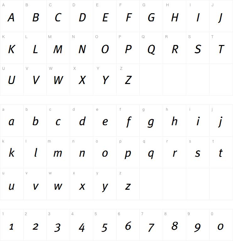 Meta Pro Book Italic