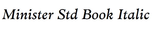 Minister Std Book Italic