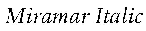 Miramar Italic
