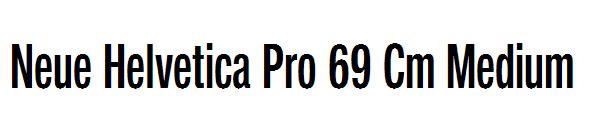 Neue Helvetica Pro 69 Cm Medium