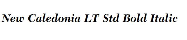 New Caledonia LT Std Bold Italic