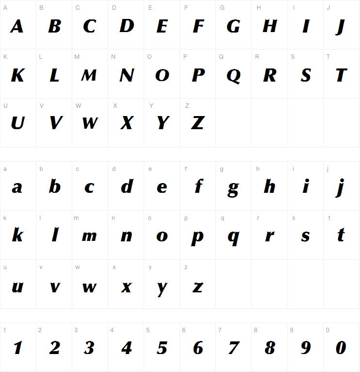 Optima LT Pro Extra Black Italic
