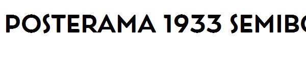 Posterama 1933 SemiBold