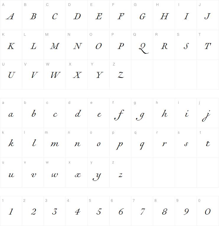 Rameau Pro Italic