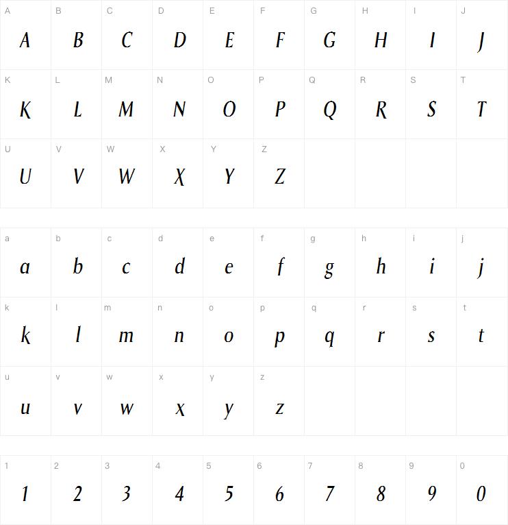Saga Italic