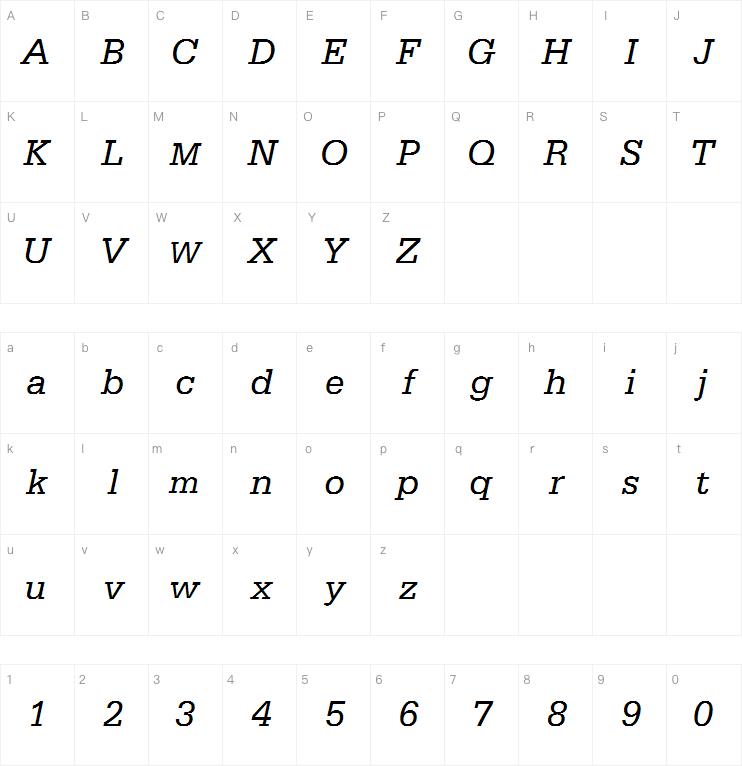 Serifa Std 56 Italic