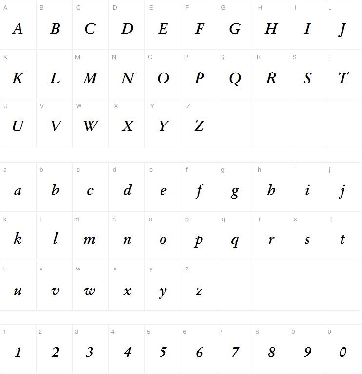 Stempel Garamond LT Pro Bold Ita