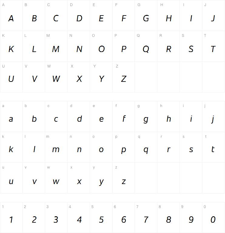 Unitext Italic