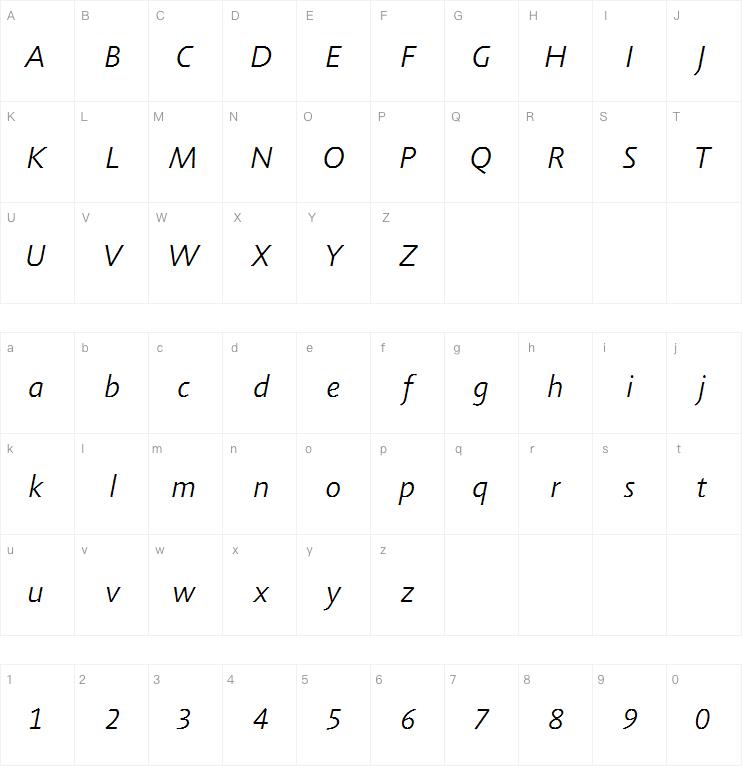 Agilita Com Light Italic
