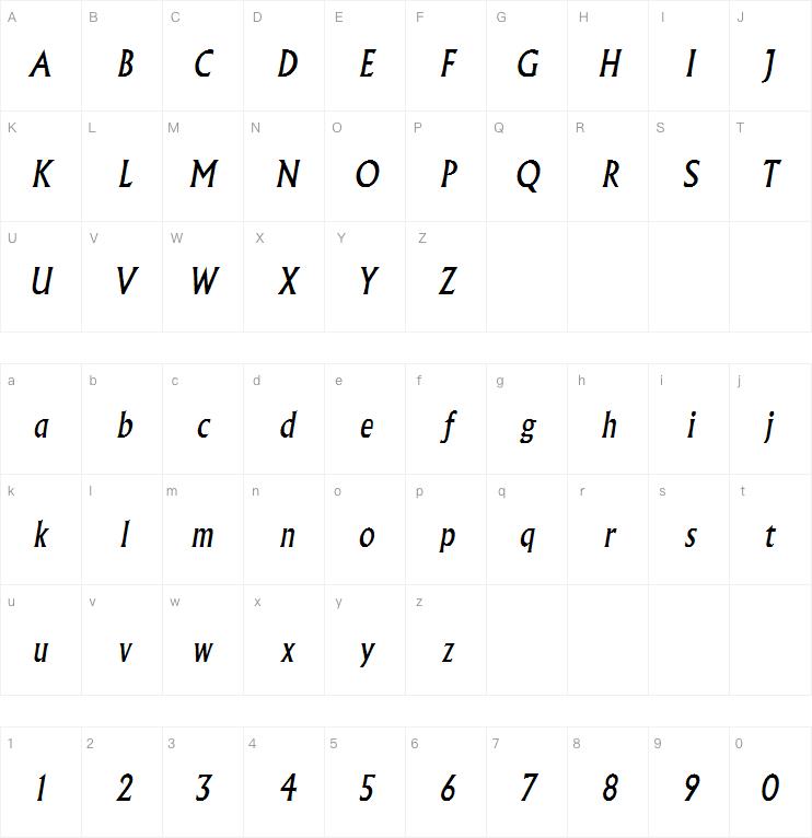 Albertus MT Italic