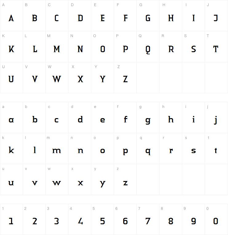 Authentic Small Serif Com Regular