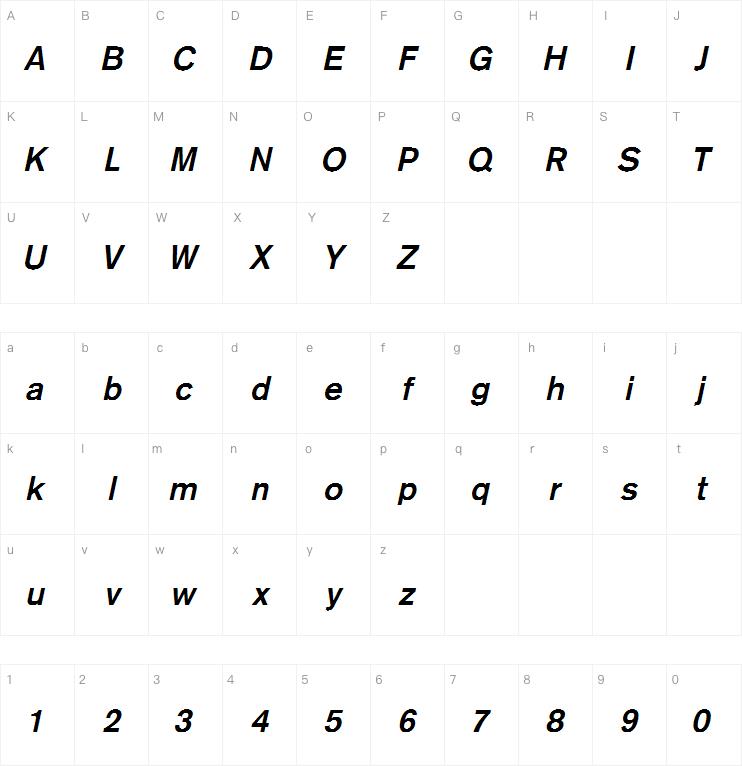 Basic Commercial LT Com Bold Italic