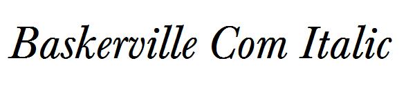 Baskerville Com Italic