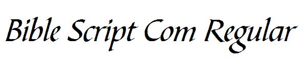 Bible Script Com Regular