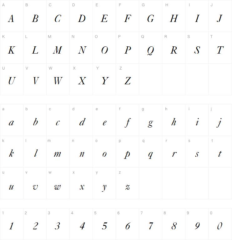 Caslon 540 LT Italic