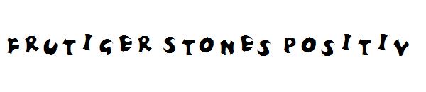 Frutiger Stones Positiv